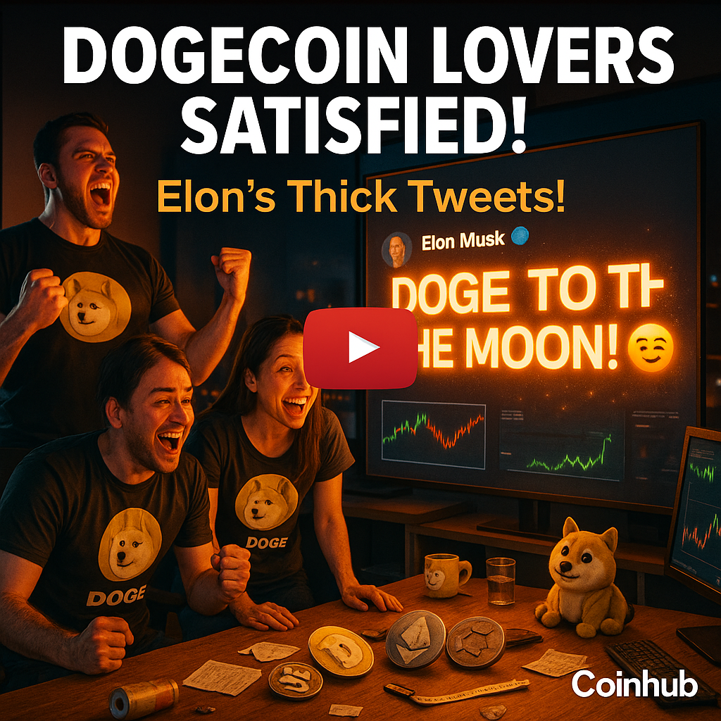DOGECOIN LOVERS SATISFIED! Elon's Thick Tweets!