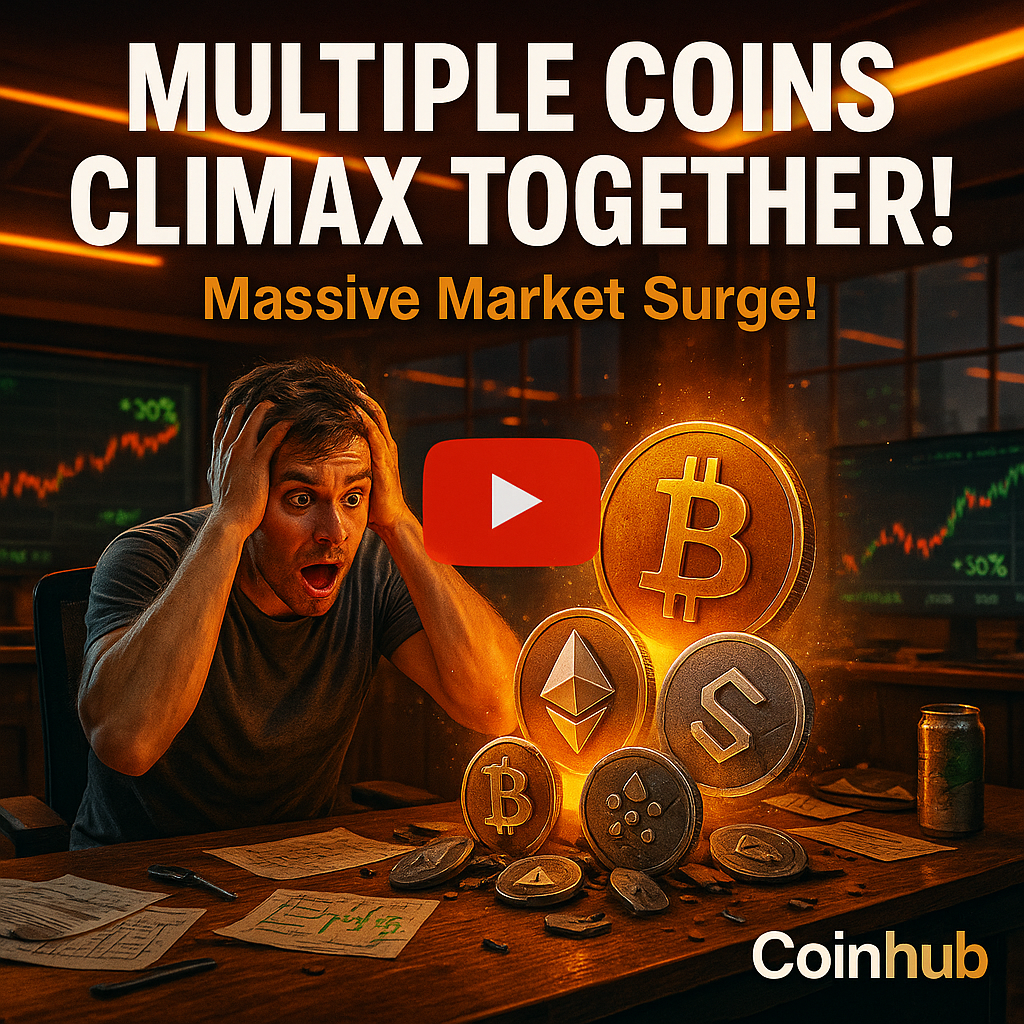 MULTIPLE COINS CLIMAX TOGETHER! Massive Market Surge!