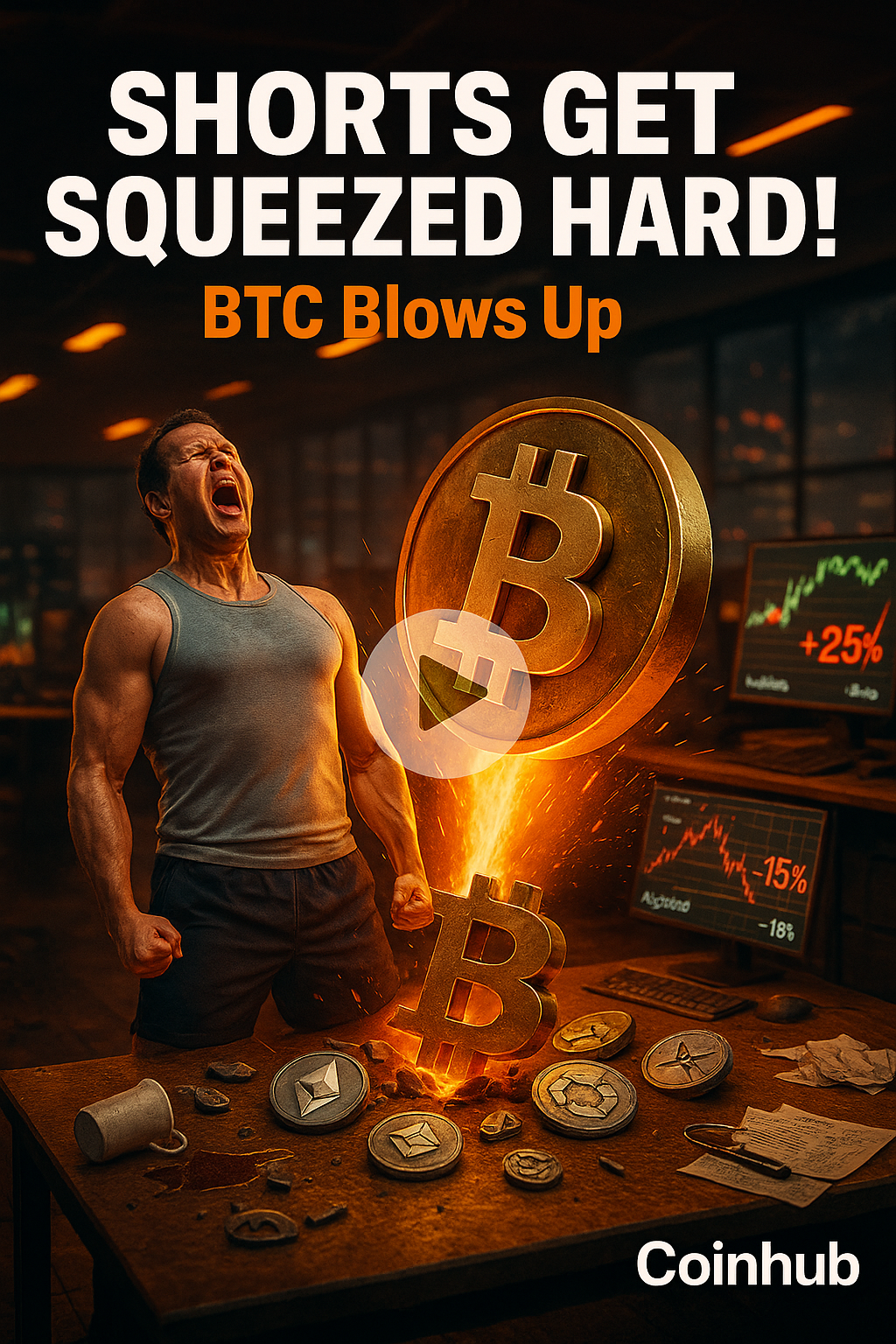 SHORTS GET SQUEEZED HARD! BTC Blows Up